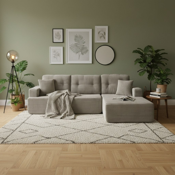 Sofá comprimido Londres™ – sofá en caja moderno