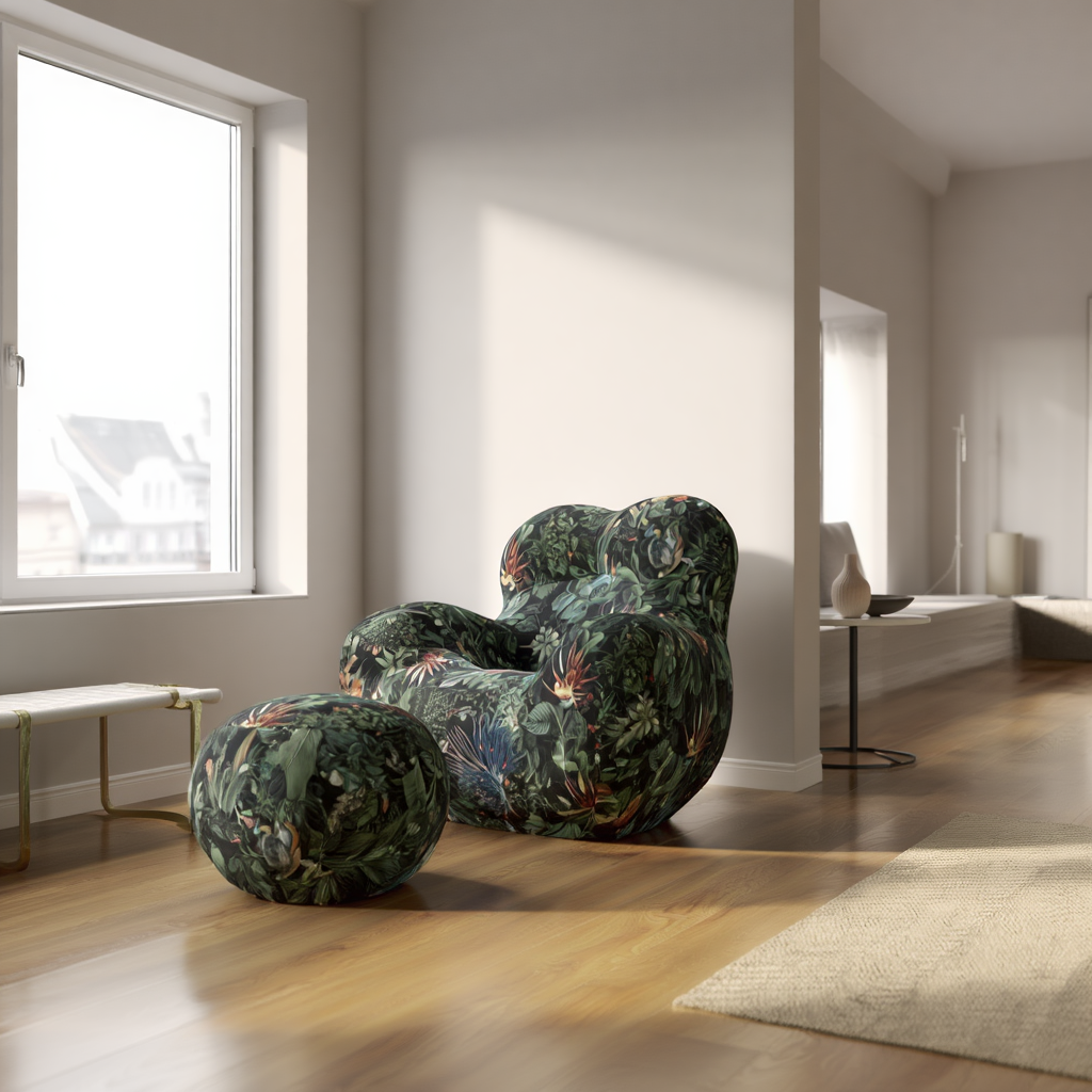 Sofá comprimido Mochi™ – sofá compacto ergonómico